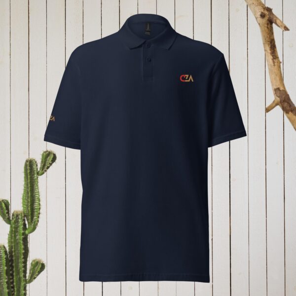 Unisex pique polo shirt - Image 2