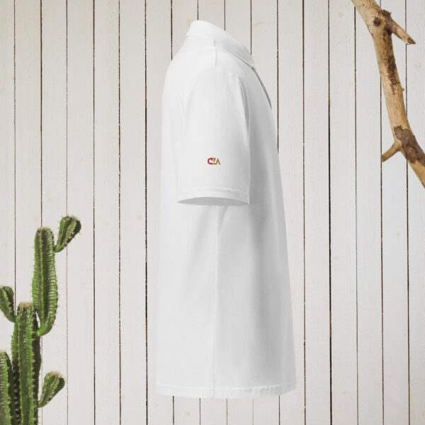 Unisex pique polo shirt - Image 6